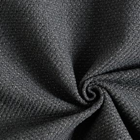 Tkanina outdoor efekt bouclé – czarnoniebieski, 