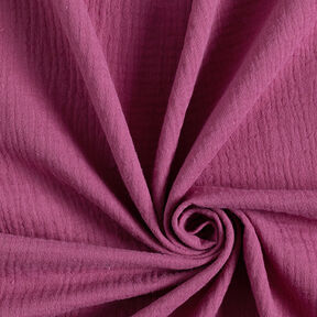 Muślin / Tkanina double crinkle – lawendowy, 