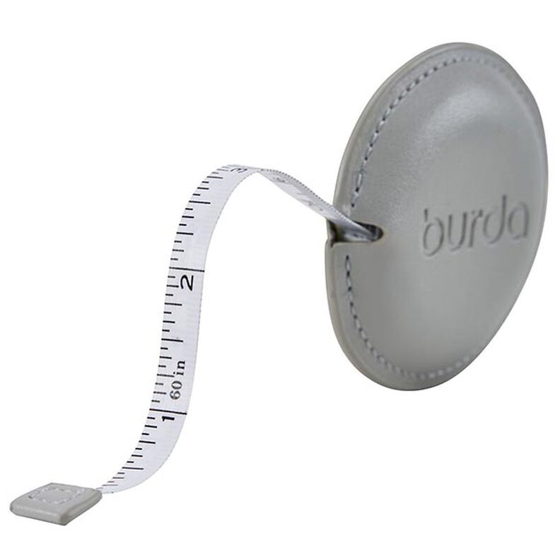 miara zwijana o długości 150 cm – jasnoszary | Burda,  image number 2