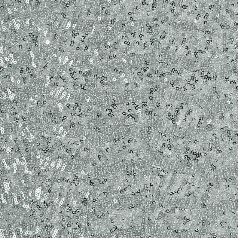 Tkanina z mikrocekinami, jednokol. – srebro,  image number 1