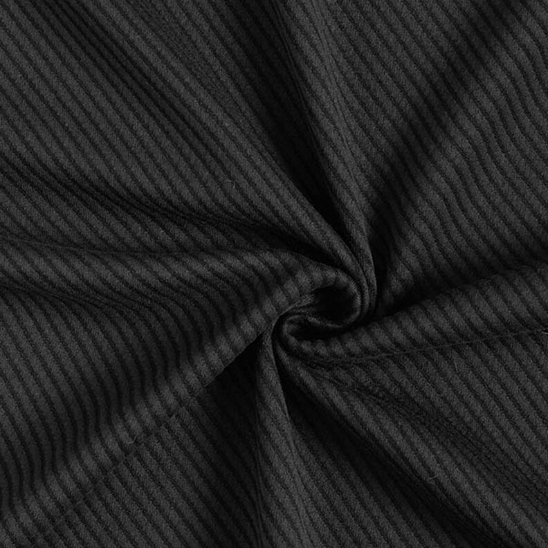 Tkanina kostiumowa o ukośnej strukturze – czerń,  image number 3