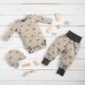 GOTS Dżersej bawełniany rozsypane kwiaty | Poppy Fabrics – migdałowy,  thumbnail number 7
