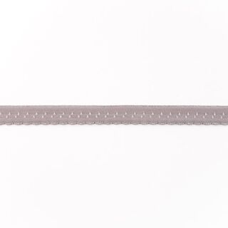 Elastyczna lamówka Koronka [12 mm] – jasnoszary, 