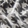 Mieszanka z wiskozą z metalicznym połyskiem w kurzą stopkę – czerń/biel,  thumbnail number 3