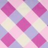 Satyna bawełniana Large Gingham | Nerida Hansen – pastelowy fiolet/mleczna biel,  thumbnail number 1