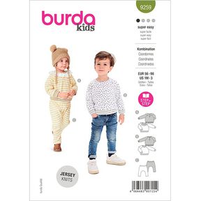 Komplet | Burda 9259 | 56–98, 