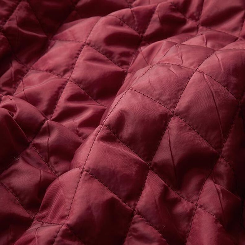 pikowana podszewka w romby – bordo,  image number 3