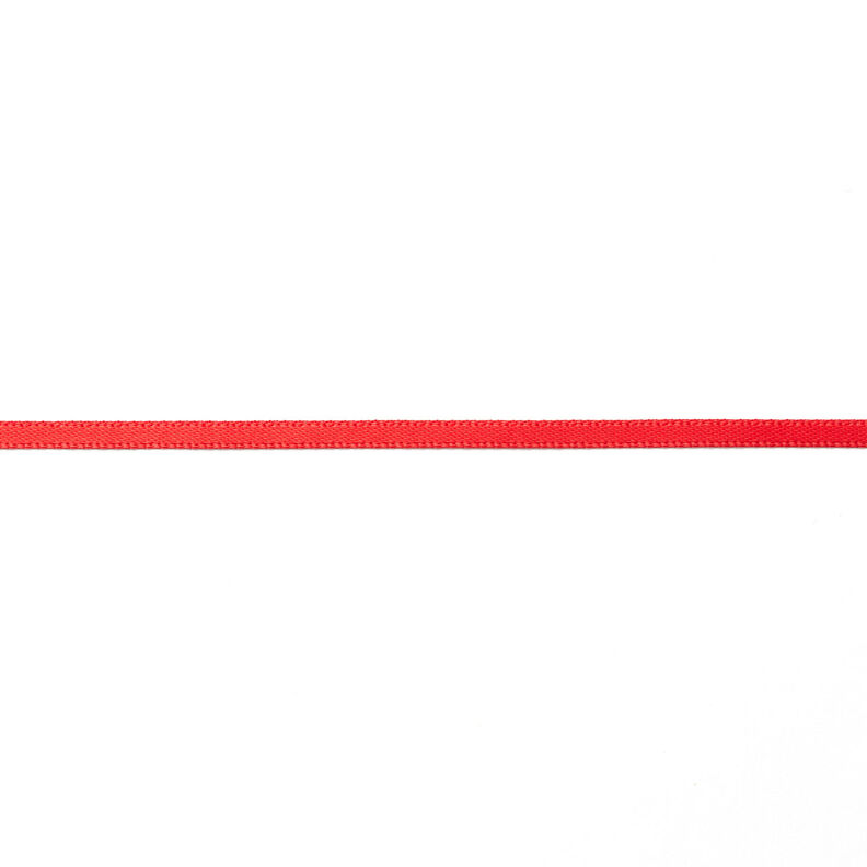 taśma satynowa [3 mm] – czerwień,  image number 1