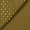Muślin / Tkanina double crinkle Nadruk foliowy kwadraciki – ciemna oliwka/złoto,  thumbnail number 5