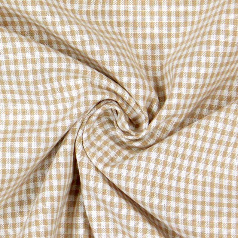 Tkanina bawełniana Kratka Vichy 0,2 cm – zawilec/biel,  image number 2