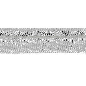 Taśma wypustkowa Metaliczny [10 mm] – srebrny metaliczny, 
