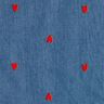 Chambray  – dżins/ognista czerwień,  thumbnail number 1