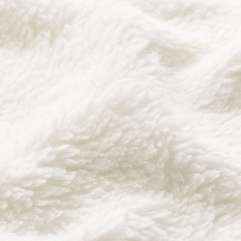 Sherpa Mieszanka bawełny Jednokol – mleczna biel, image number 2