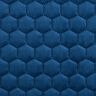 Tkanina tapicerska pikowany aksamit plaster miodu – granat,  thumbnail number 1