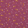 Tkanina bawełniana Kreton kolorowe kropki – merlot,  thumbnail number 1