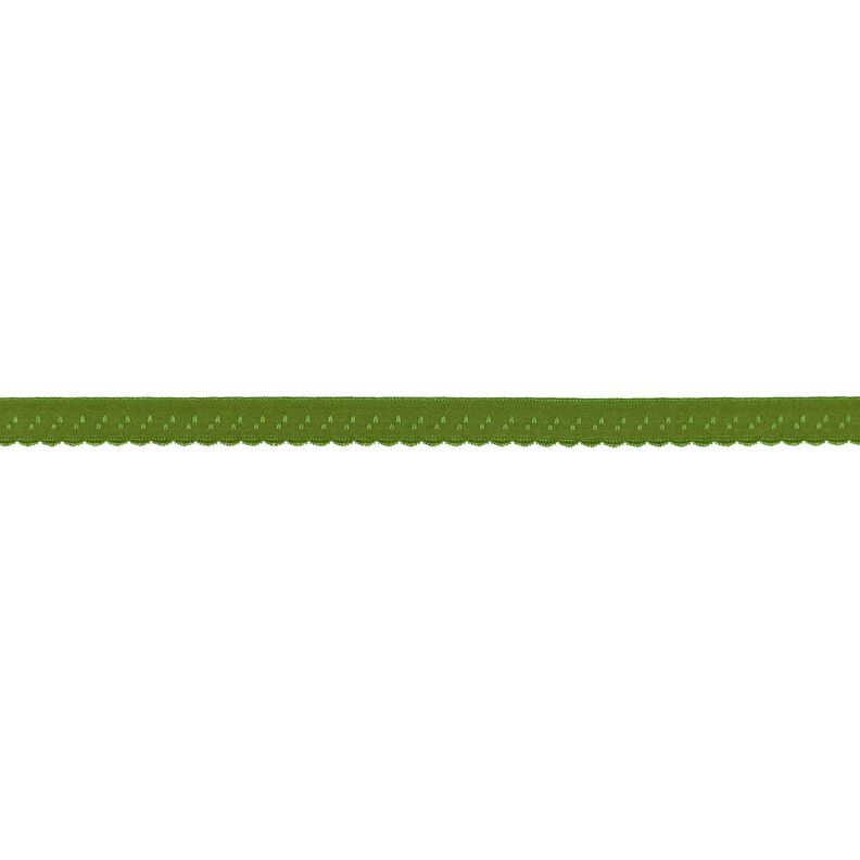Elastyczna lamówka Koronka [12 mm] – oliwka,  image number 1