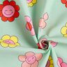 Bawełna powlekana wesołe kwiaty | Poppy Fabrics – miętowy/cytrynowy,  thumbnail number 4