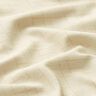 Dżersej bawełniany w przerywaną kratę – krem,  thumbnail number 2