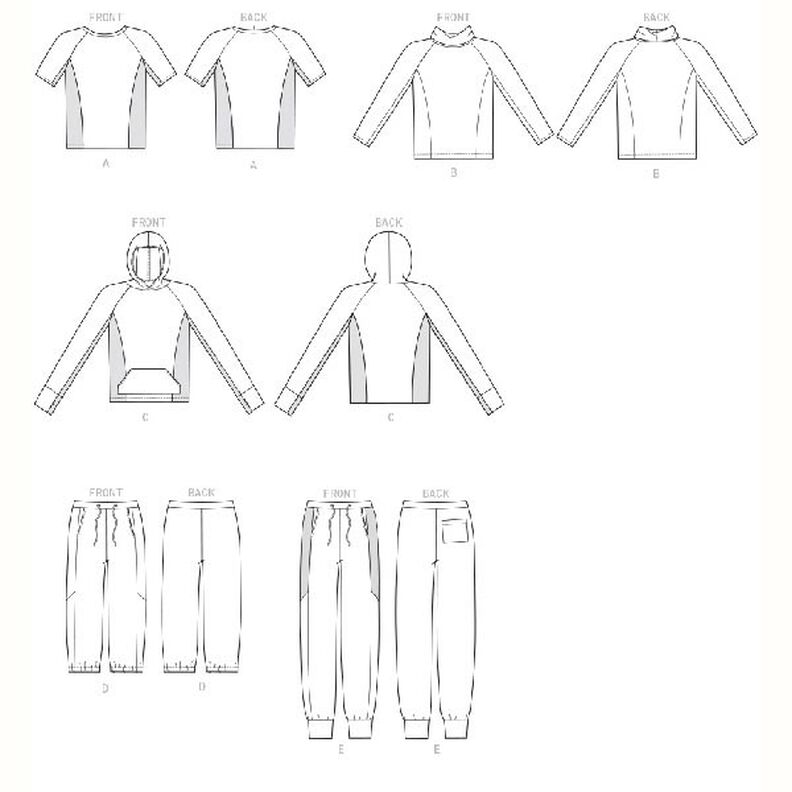 Odzież męska - Top|Sweter|Spodnie, McCalls 7486 |,  image number 9
