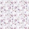 Dekostoff Baumwollpopeline Schmetterlinge & Orchideen – pastelowy fiolet,  thumbnail number 1