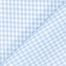 Tkanina bawełniana Vichy - 0,2 cm – jasnoniebieski,  thumbnail number 3