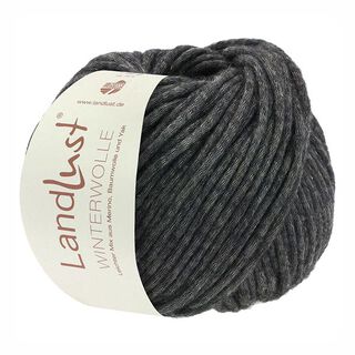 LANDLUST Winterwolle, 50g | Lana Grossa – antracyt, 