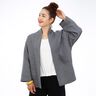 FRAU SINA - kurteczka kimono ze skośnymi kieszeniami, Studio Schnittreif | XS - XXL,  thumbnail number 8