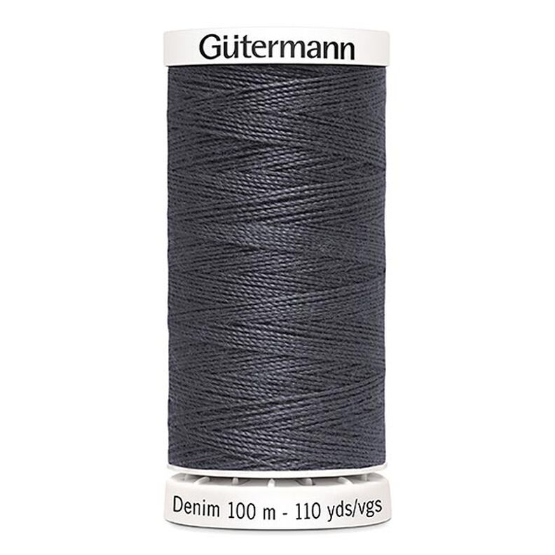 Nici do dżinsu [9455] | 100 m | Gütermann – szary,  image number 1