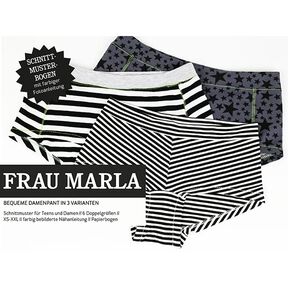 FRAU MARLA – majtki damskie, Studio Schnittreif  | XS -  XXL, 