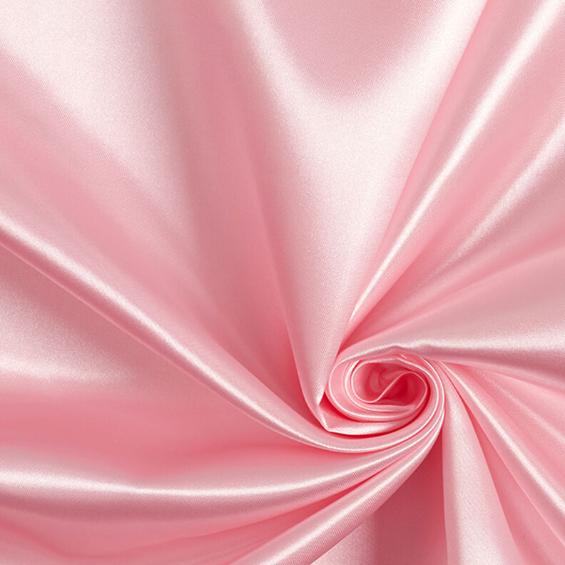 Satyna na suknie ślubne – różowy,  image number 1