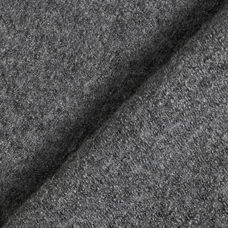 Lekka dzianina swetrowa z wełny z domieszką wiskozy – ciemnoszary,  image number 3