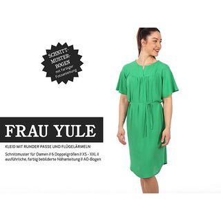 KOBIETA YULE bluzka z okrągłym karczkiem i krótkimi rękawami | Studio Przycięcie na wymiar | XS-XXL, 