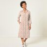 Popelina bawełniana drobne jesienne gałązki | Katia Fabrics – naturalny/czerwień karminowa,  thumbnail number 6