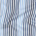 denim Mieszanka bawełny paski | Poppy Fabrics – dżins/mleczna biel, 