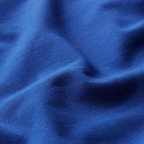 Dżersej bawełniany średniej ciężkości, jednokol. – błękit królewski, 