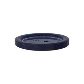Guzik plastikowy z 2 dziurkami Basic - granatowy, 