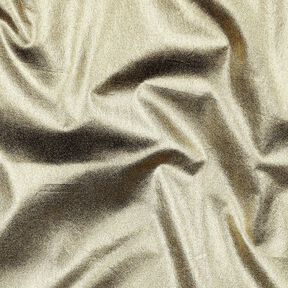 Popelina bawełniana wykończone folią Jednokol – złoty metaliczny, 
