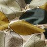 Tkanin dekoracyjna Half panama duże liście – zieleń/naturalny,  thumbnail number 2