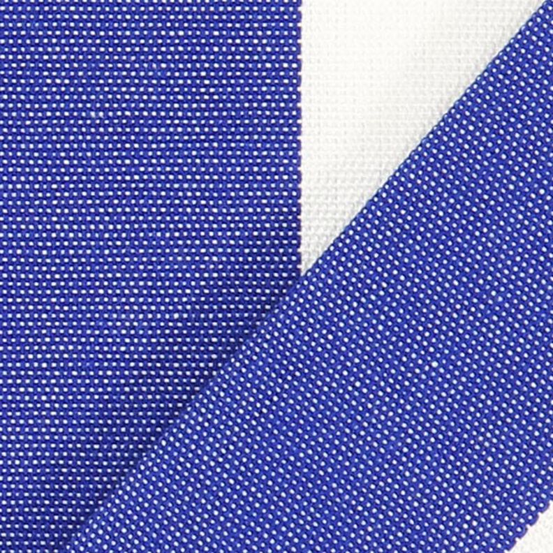 Tkanina na markizy w paski Toldo – biel/błękit królewski,  image number 3