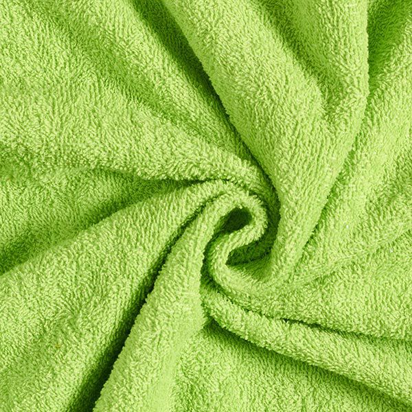 Tkanina frotte – zielone jabłuszko,  image number 1