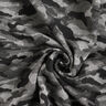 Dzianina żakardowa, kamuflaż, metalik – czerń/srebrny metaliczny,  thumbnail number 4