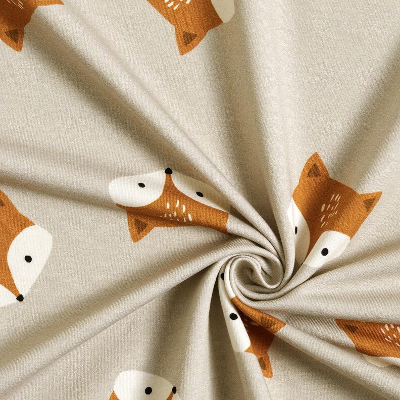 French Terry ma?y lis – srebrnoszary,  image number 3