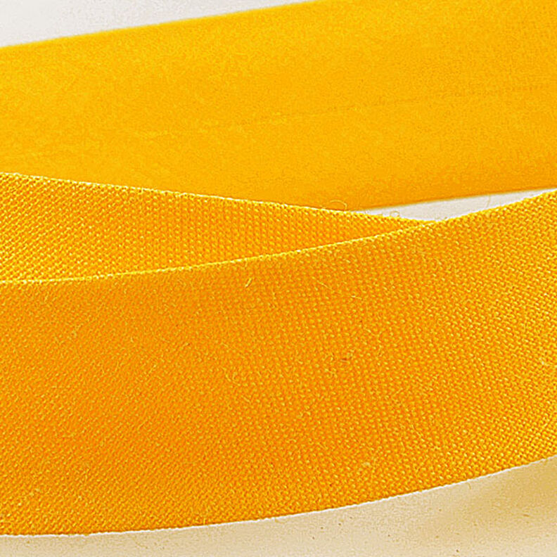 Taśma skośna Polycotton [20 mm] – słoneczna żółć,  image number 2