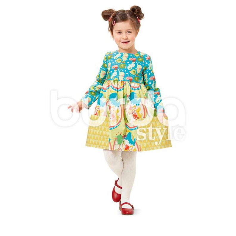 Sukienka dziewczęca, Burda 9373,  image number 3