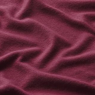 Dzianina o drobnym ściegu jednokol. – bordo, 