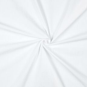 Tkanina bawełniana Tkanina marszczona, wstępnie uprana – biel, 