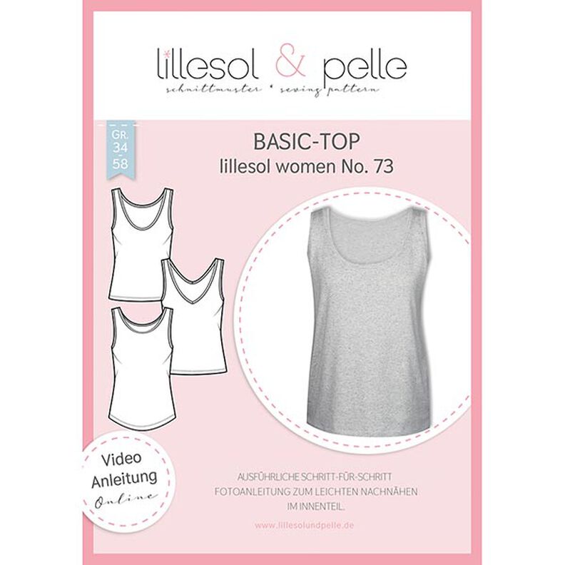 Podstawowy top | Lillesol & Pelle No. 73 | 34-58,  image number 1