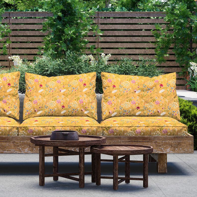 Tkanina outdoor Pł&oacute;tno polne kwiaty &ndash; słoneczna ż&oacute;łć,  image number 7