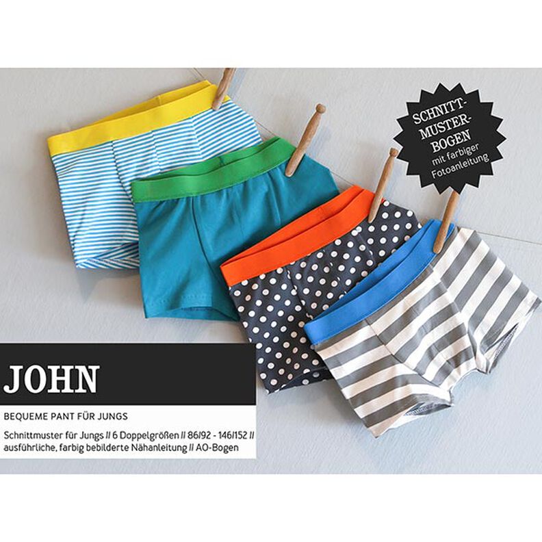 JOHN wygodne spodnie dla chłopca | Studio Przycięcie na wymiar | 86-152,  image number 1