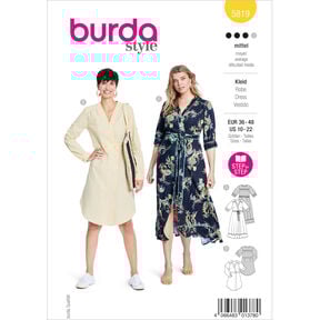 Sukienka | Burda 5819| 36-48, 
